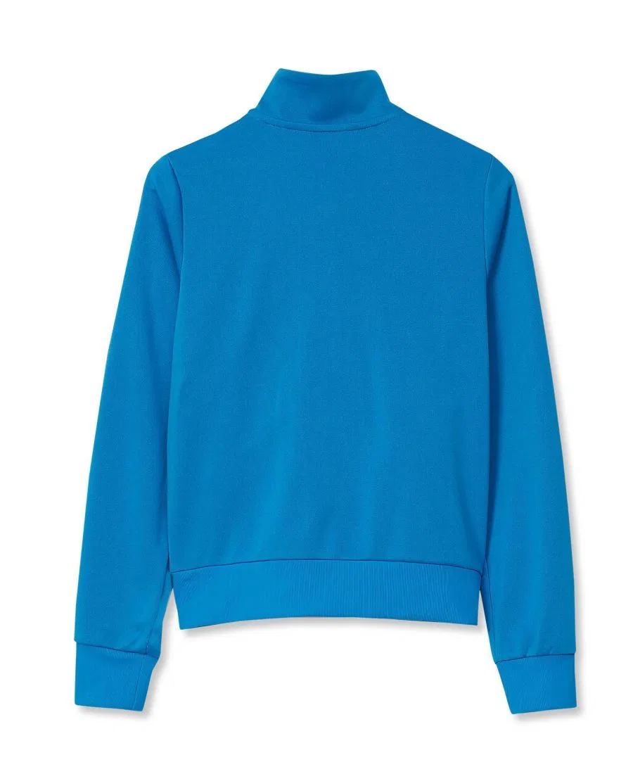 Детская спортивная куртка с длинным рукавом, на молнии, с принтом Lands' End, French Blue — фото 2