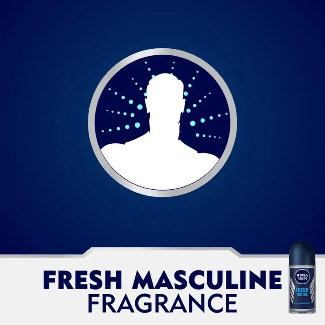 Дезодорант-ролик Fresh, NIVEA, 50 мл — фото 2