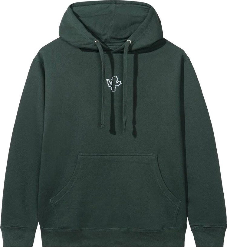 

Толстовка Anti Social Social Club x Cactus Plant Flea Market Hooded Sweatshirt 'Green', зеленый