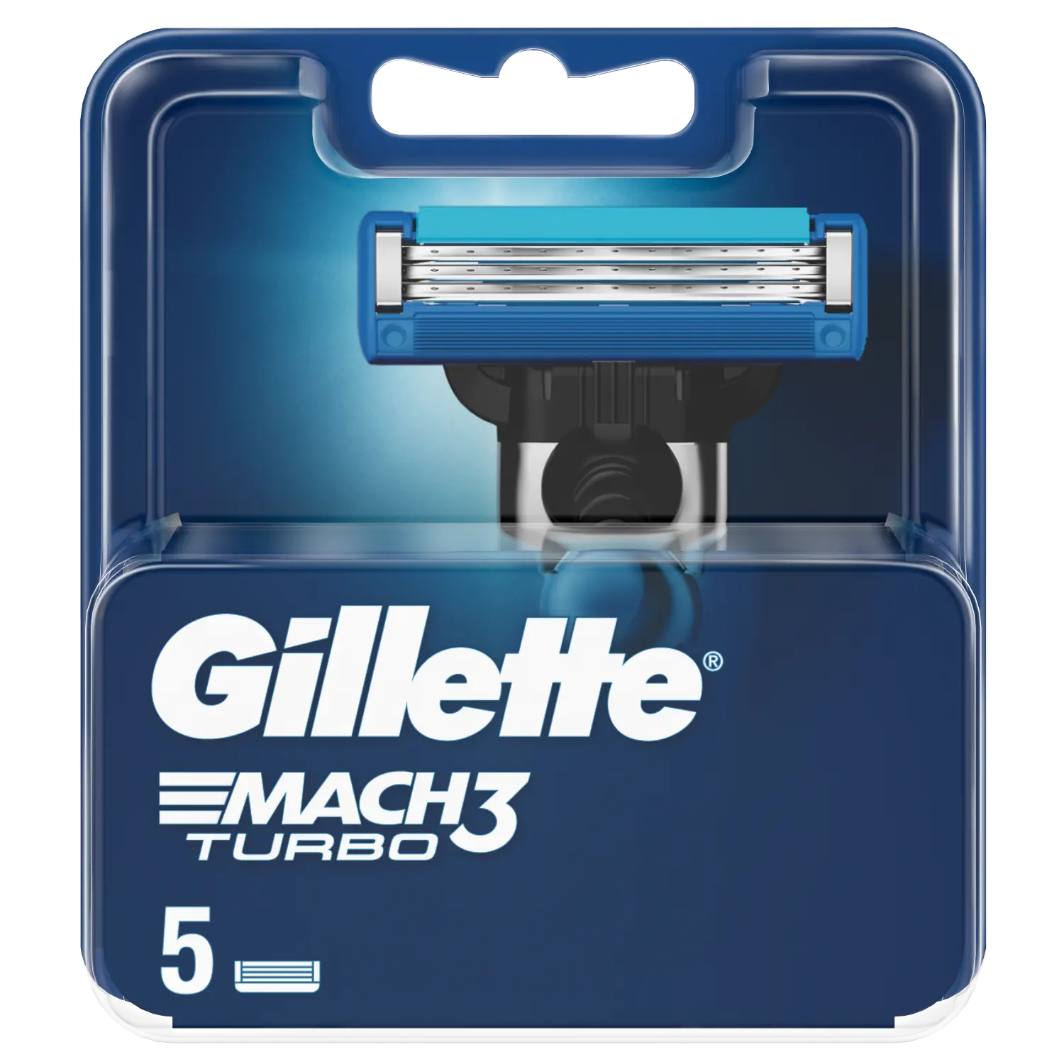 

Gillette Mach3 Turbo картриджи для бритвы, 5 шт/1 упаковка