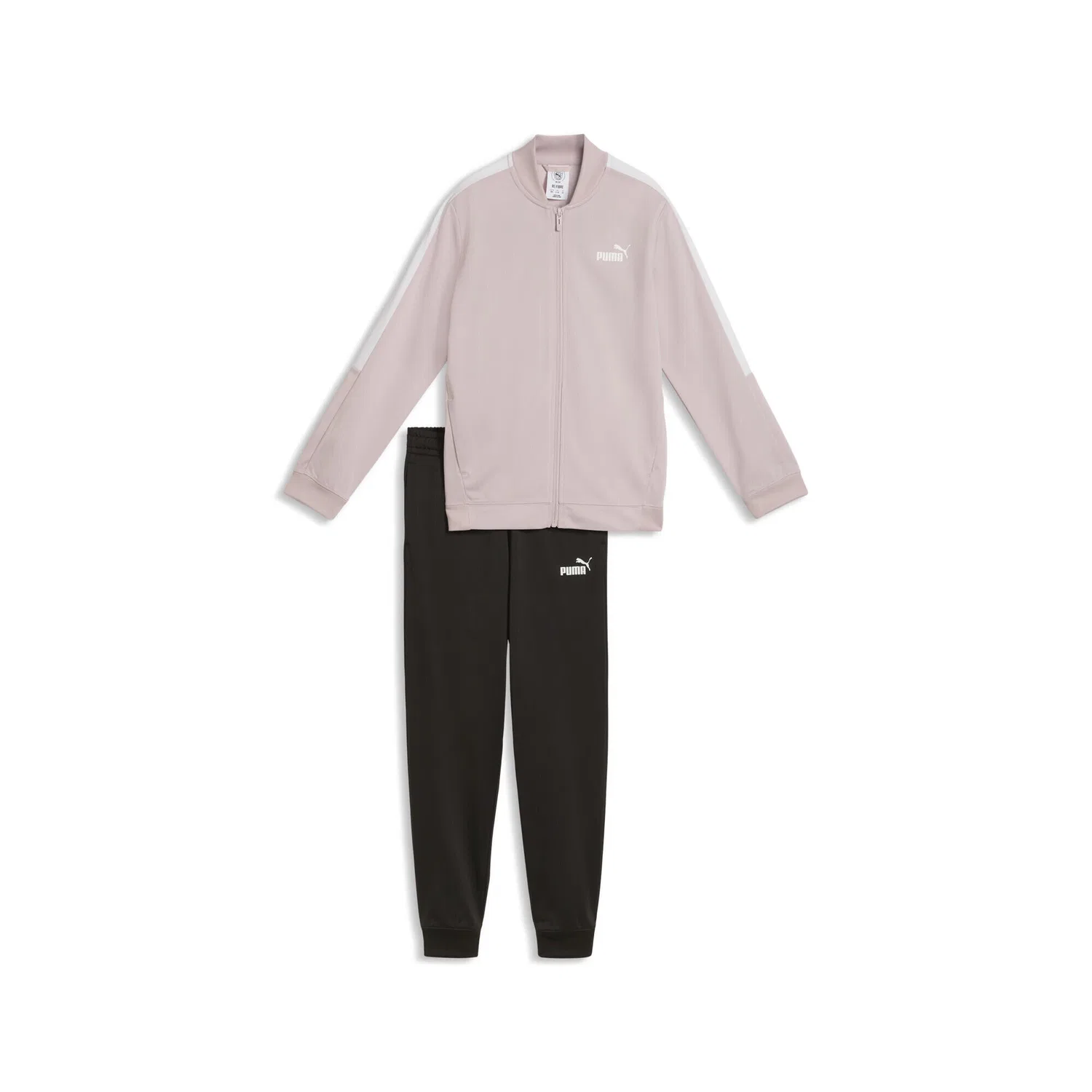 Детский спортивный костюм Poly Baseball Puma, Pastellrosa Magentapink