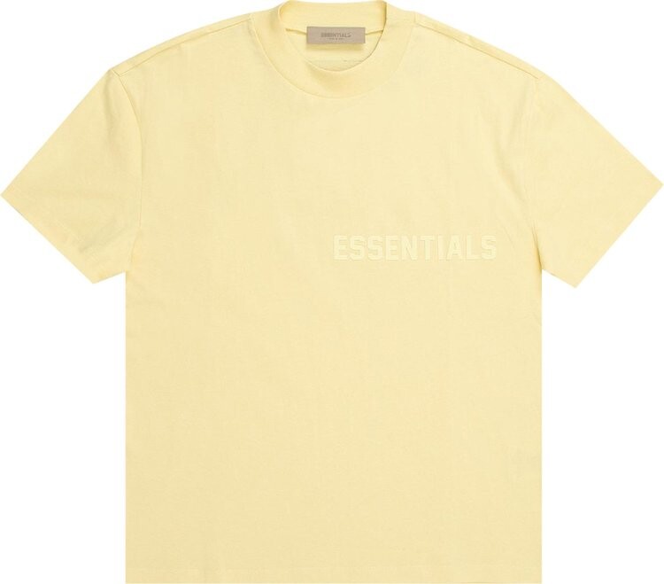 

Футболка Fear of God Essentials Short-Sleeve Tee 'Canary', желтый