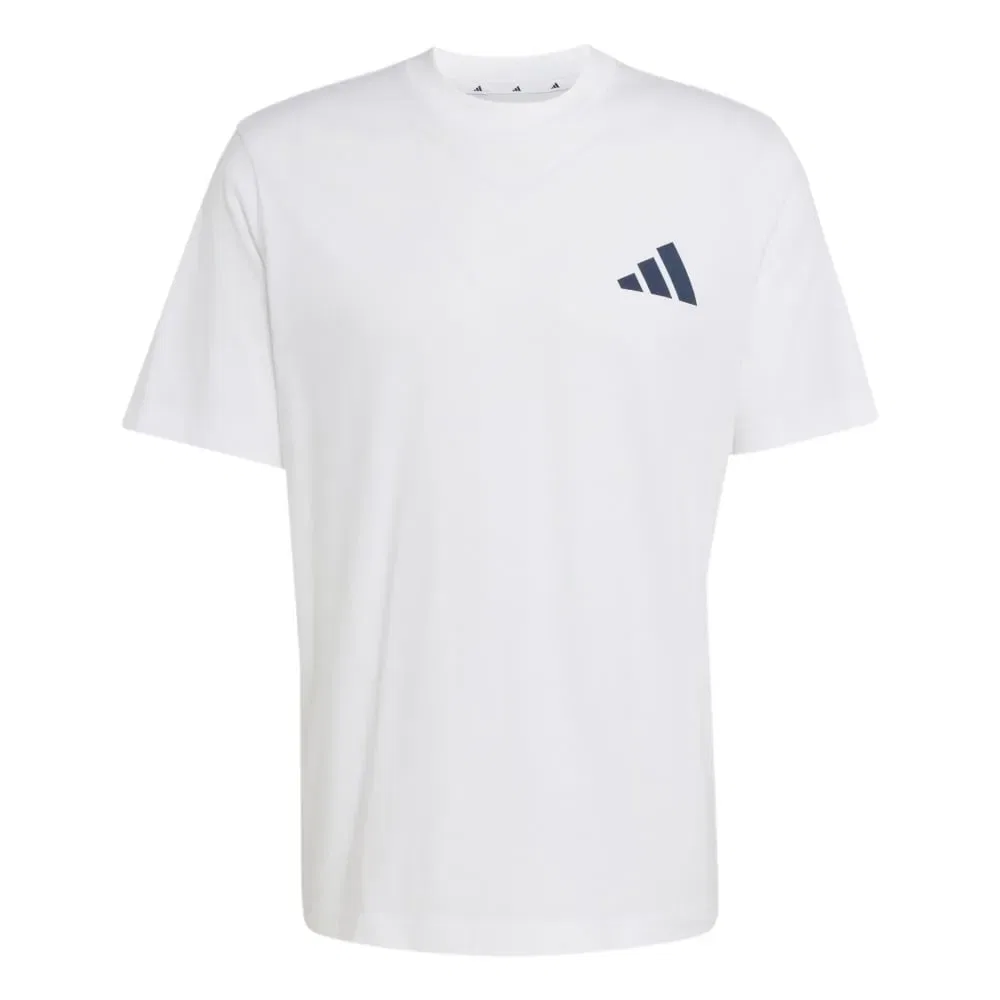 Мужская футболка с принтом FC Bayern Munich Seasonal Graphic Adidas, White — фото 3
