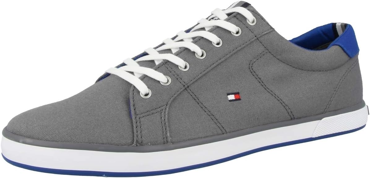 Мужские культовые длинные кроссовки Tommy Hilfiger LACE, Grey — фото 4