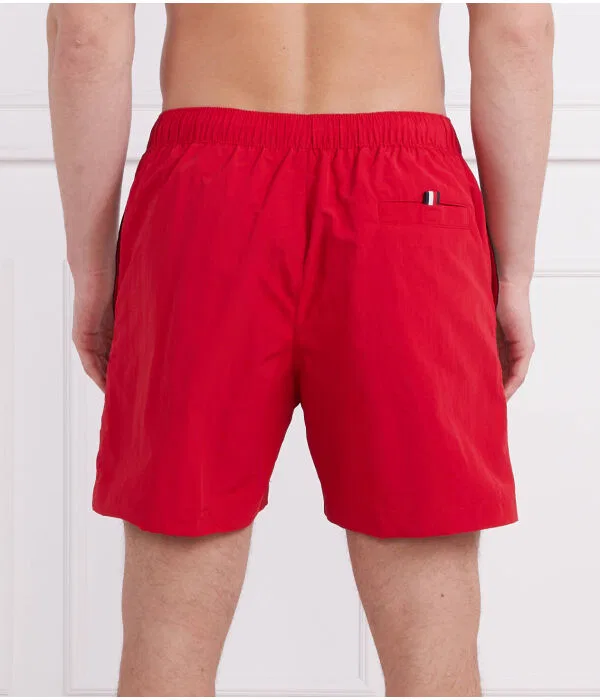 Мужские шорты для плавания Slim Fit Tommy Hilfiger, красный — фото 2
