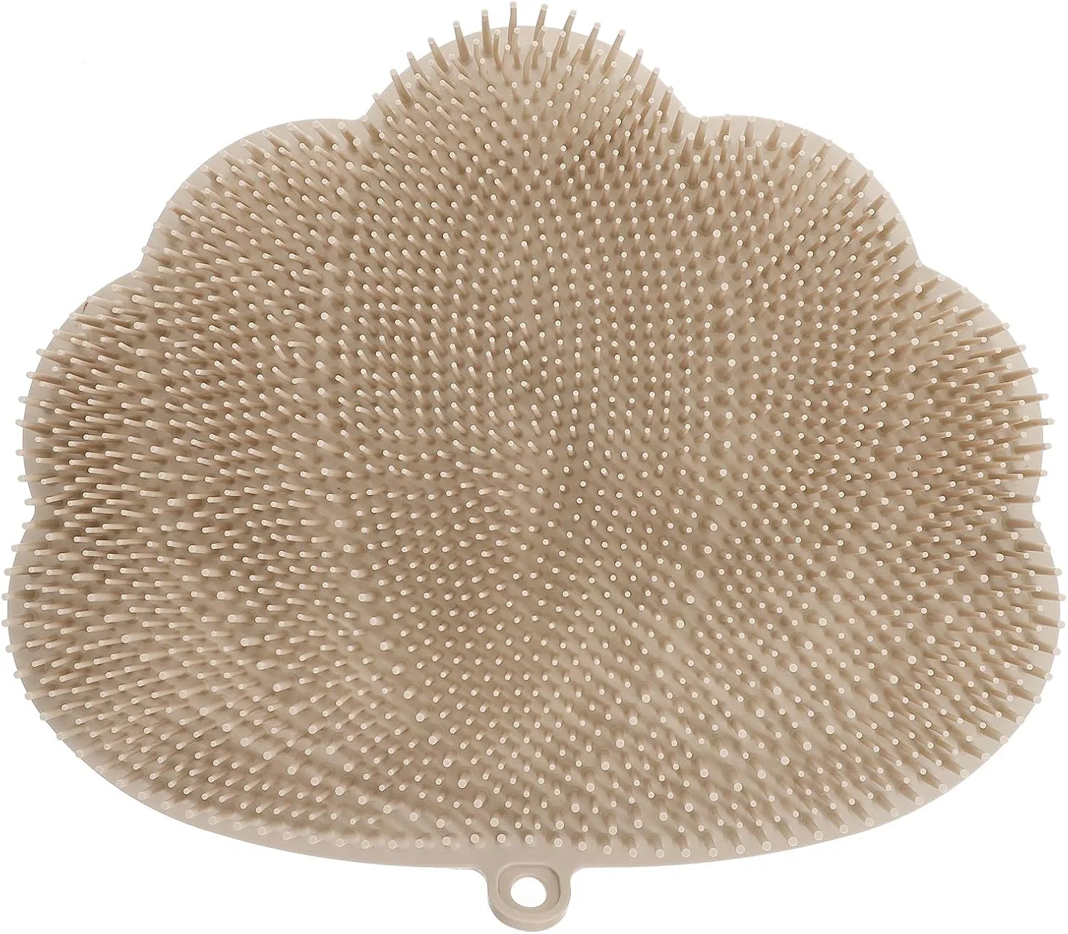 Щетка для спины душ VINTORKY, TPE, Khaki, 30x25.5x2 см