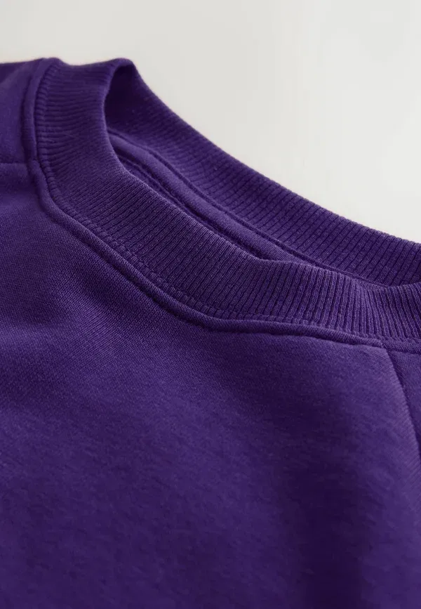 Свитшот из хлопка и полиэстера Sweatshirt Next purple, фиолетовый — фото 2