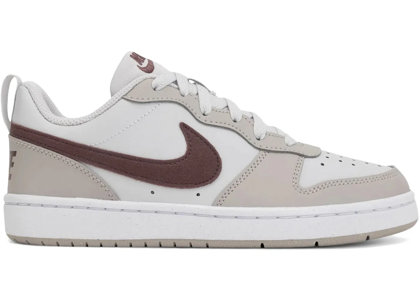 Детские кроссовки с низким профилем Nike Court Borough Low Essential+ Vast Grey Moon Particle