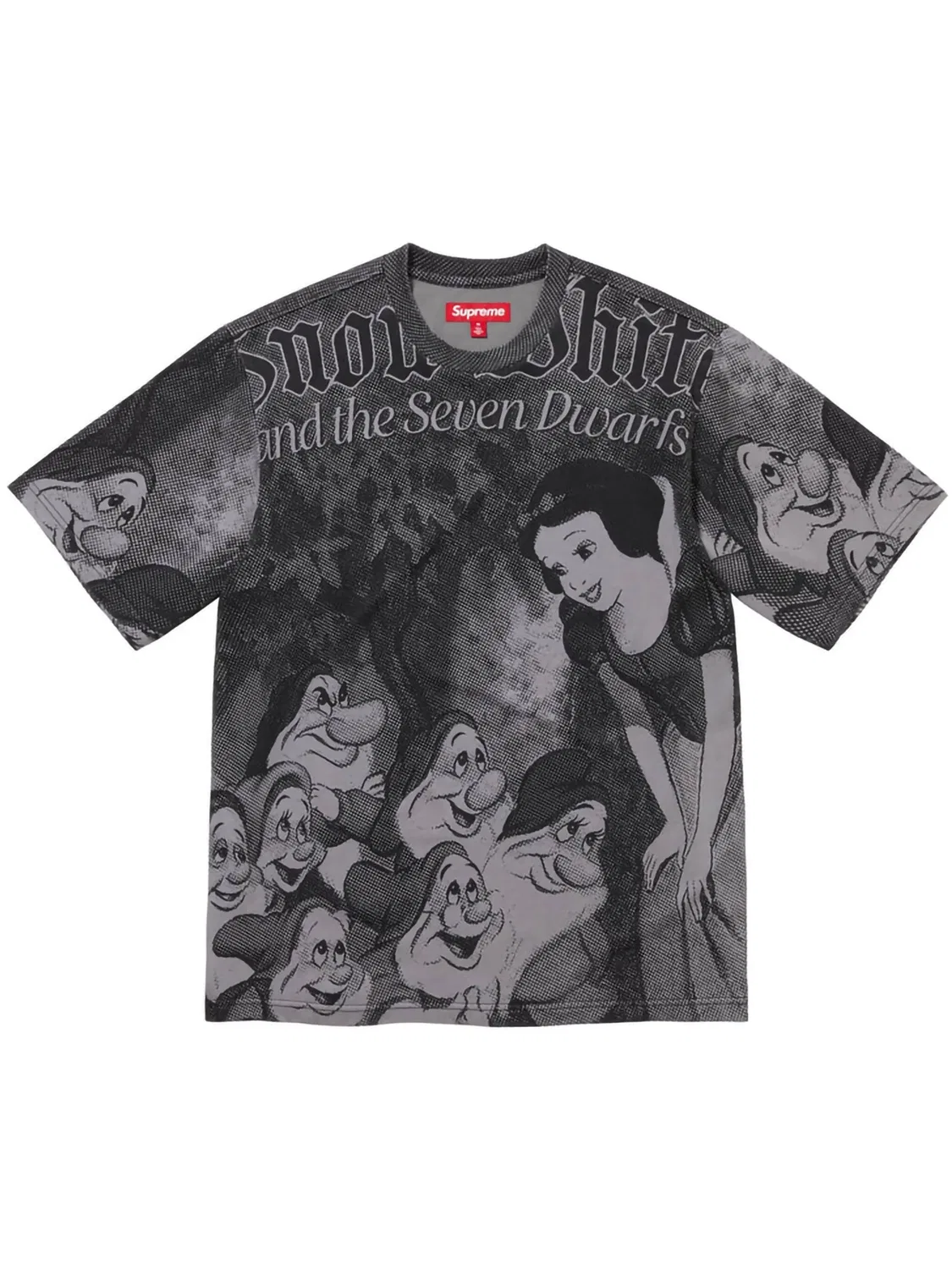 Supreme Футболка из черной ткани