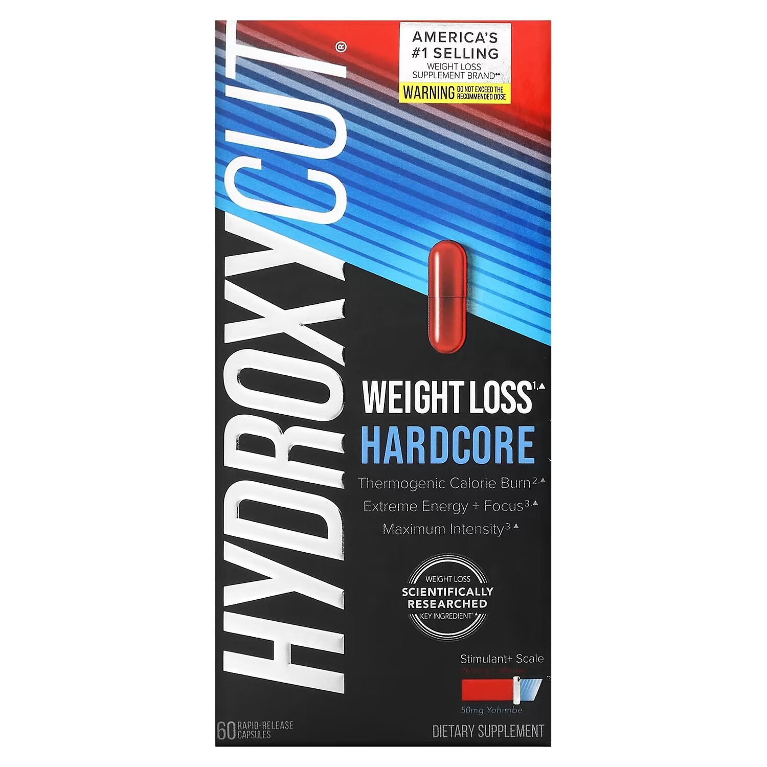 

Hydroxycut Hardcore с быстрым высвобождением, 60 капсул