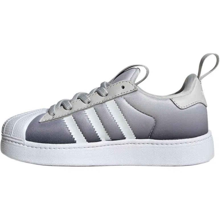 Детские кеды для скейтбординга SUPERSTAR Adidas Originals, Purple Gray — фото 4