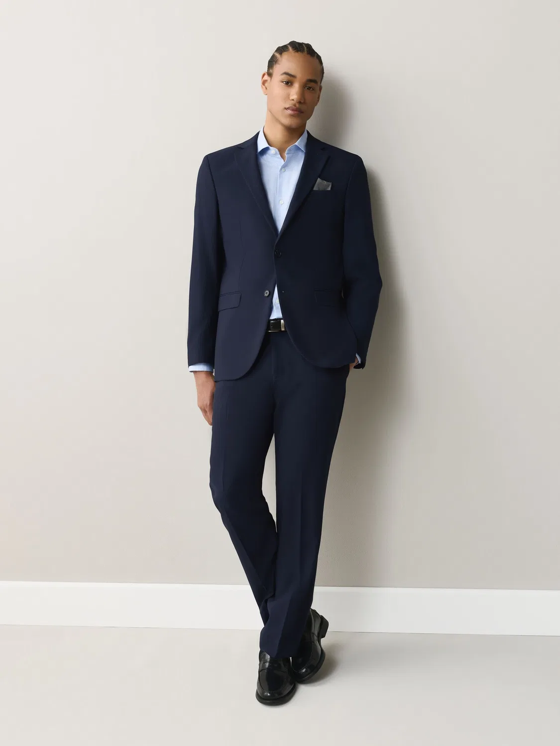 Пиджак Regular Fit Essential Next, Navy Blue — фото 3
