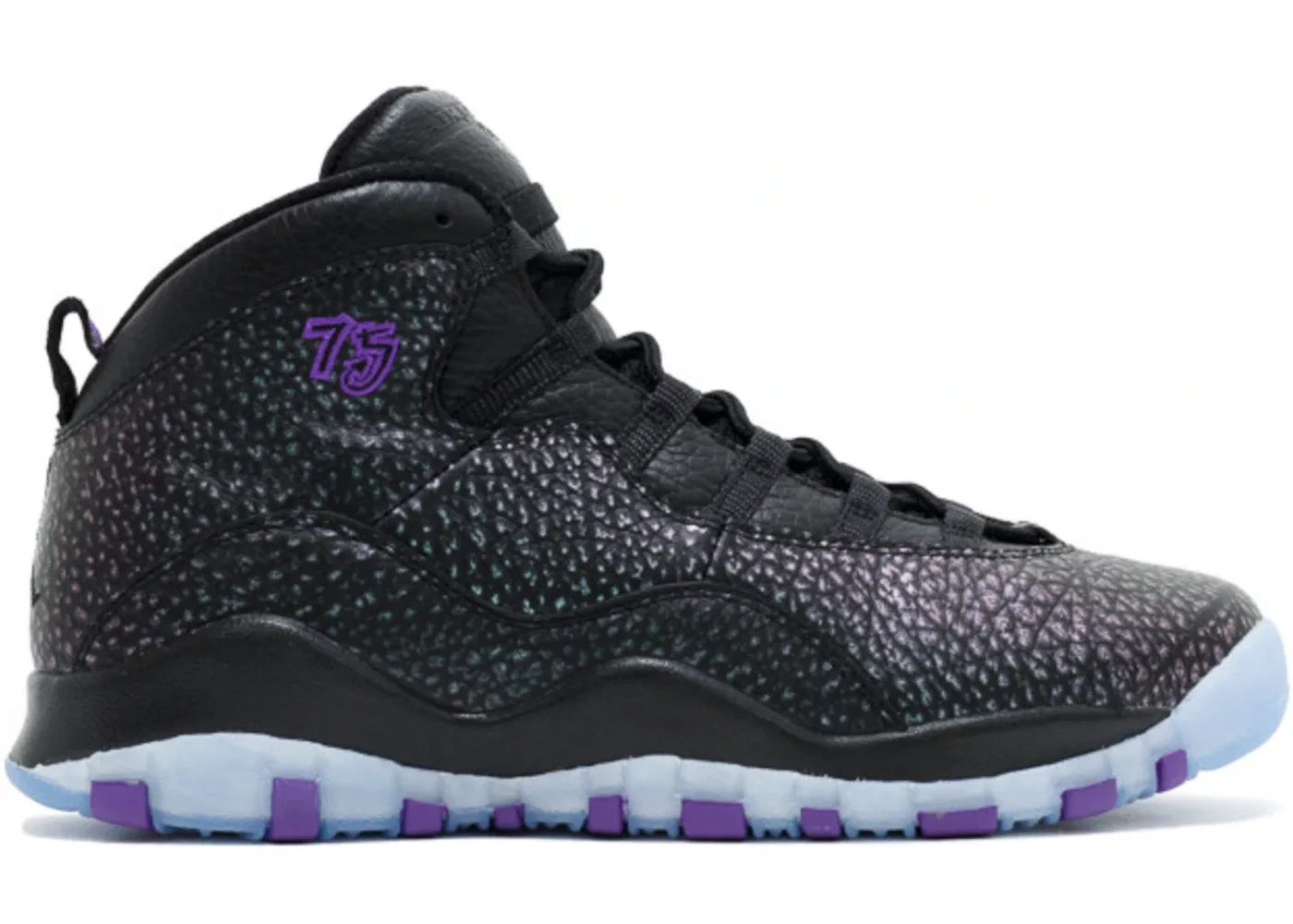 Детские кроссовки Lifestyle Jordan 10 Retro Jordan, Black/Fierce Purple-Black