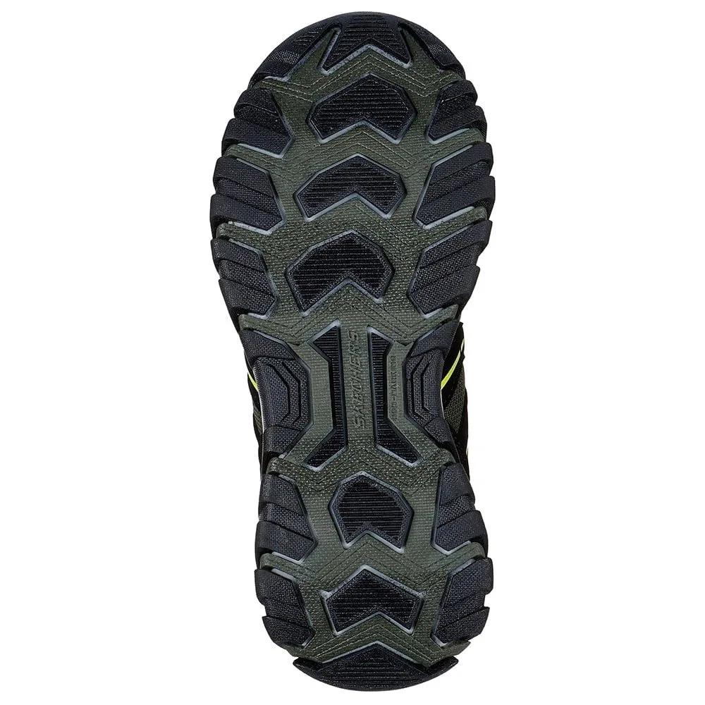 Детские ботинки для мальчиков водонепроницаемые Rugged Ranger Hydro-scout Skechers, Black Green — фото 3