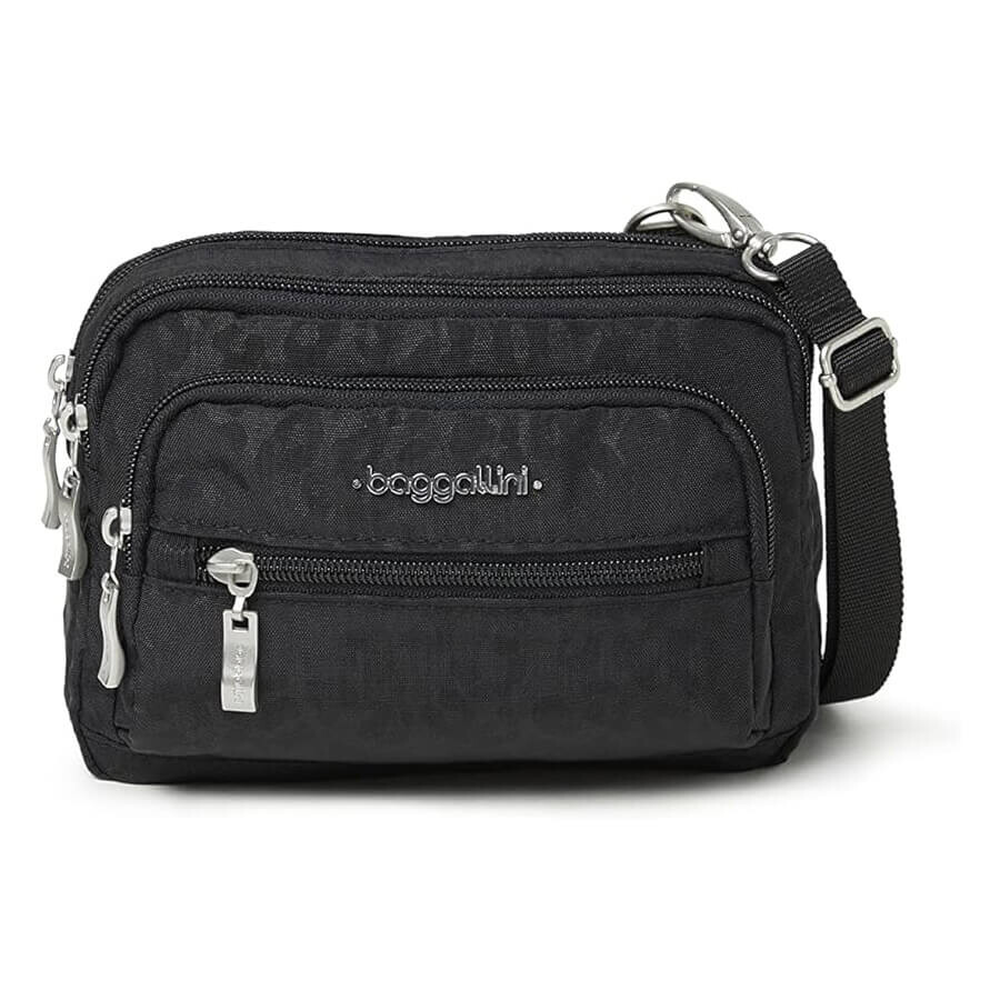 

Сумка Baggallini Triple Zip, черный