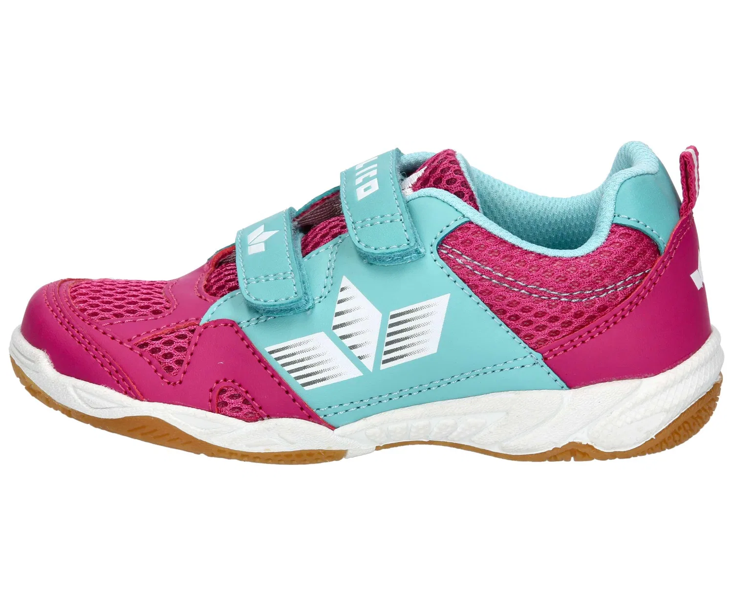 Детские кроссовки для девочек с липучкой Lico Sport V, Rosa — фото 2