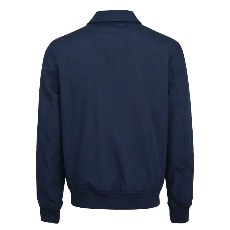 Мужское пальто-куртка с лацканами прямого кроя, Tommy Hilfiger, Dark Blue — фото 3