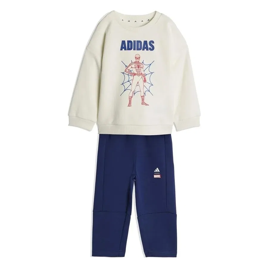 Детский спортивный костюм adidas MRVL SM JOG, Белый — фото 2
