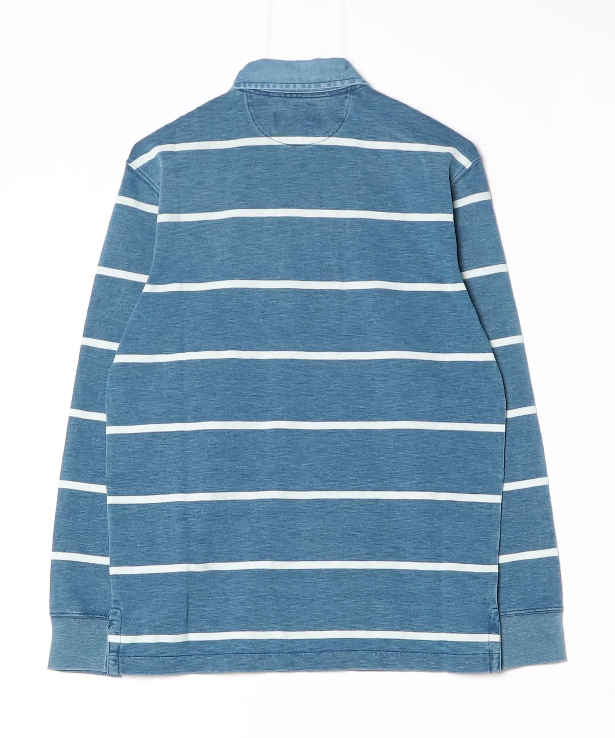 Мужская футболка с длинным рукавомс вышивкой Polo Bear Classic Fit Rugby Shirt POLO RALPH LAUREN, Navy — фото 3