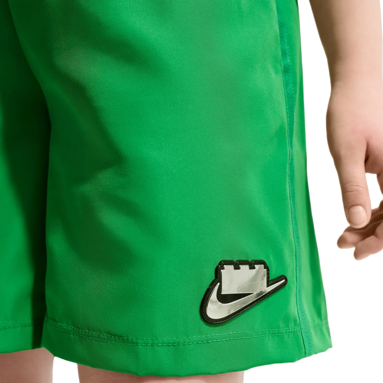 Детские шорты Nike x LEGO Collection Lucky Green, зеленый — фото 4