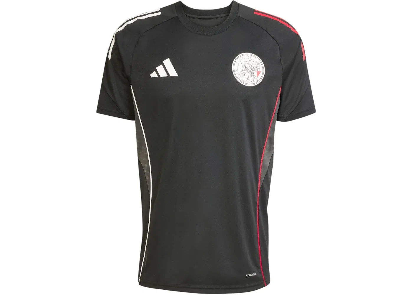 Мужская футбольная джерси Tiro 25 Competition Adidas, Black White Bold Red