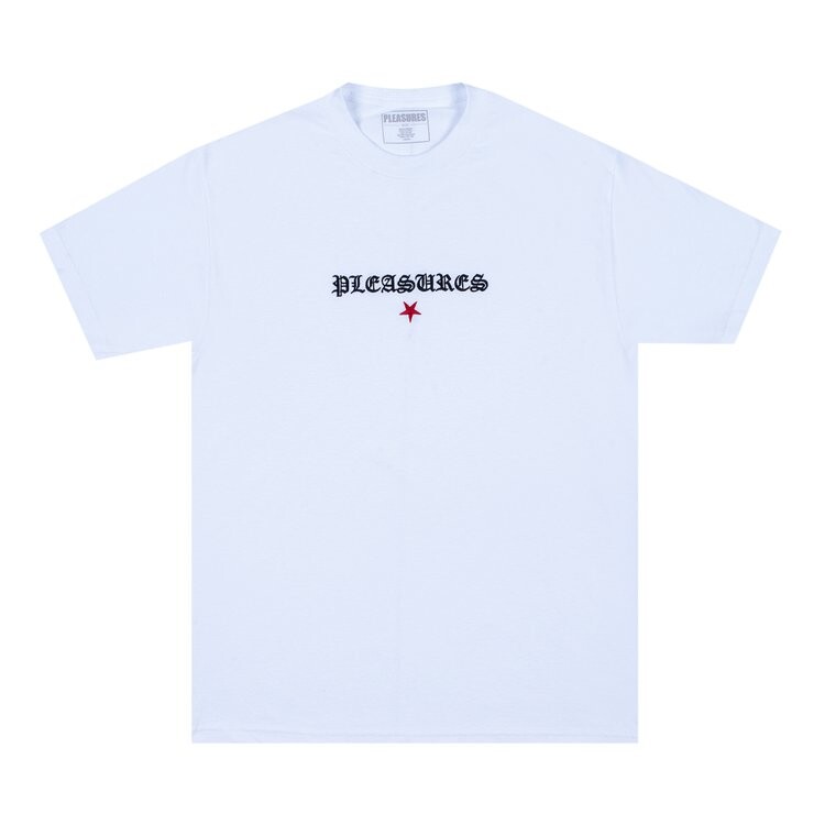 

Футболка Pleasures Shine T-Shirt 'White', белый