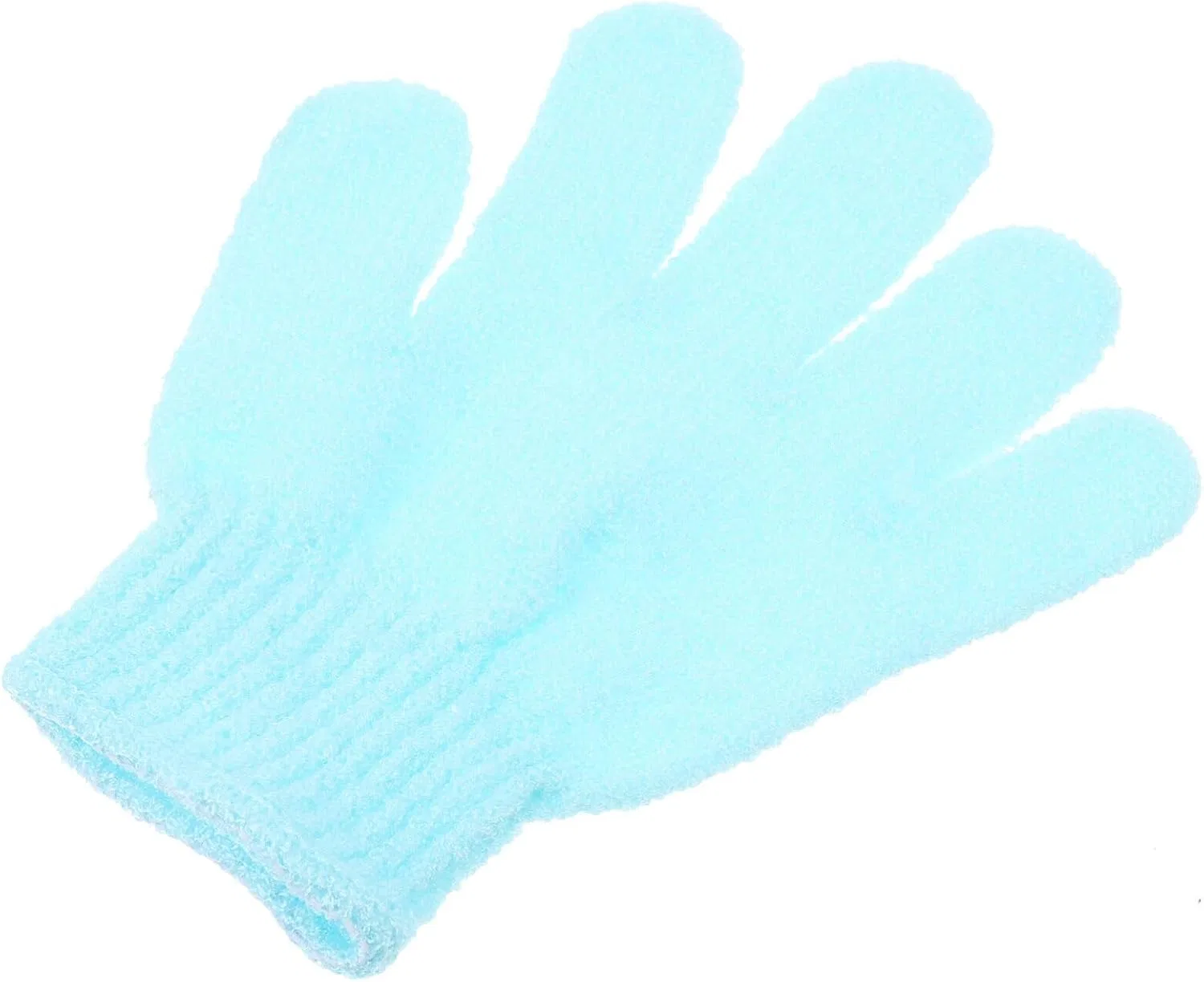 Ванные перчатки для пилинга, 20 шт, Minkissy, набор 2x10, 17x13x1 см, Blue
