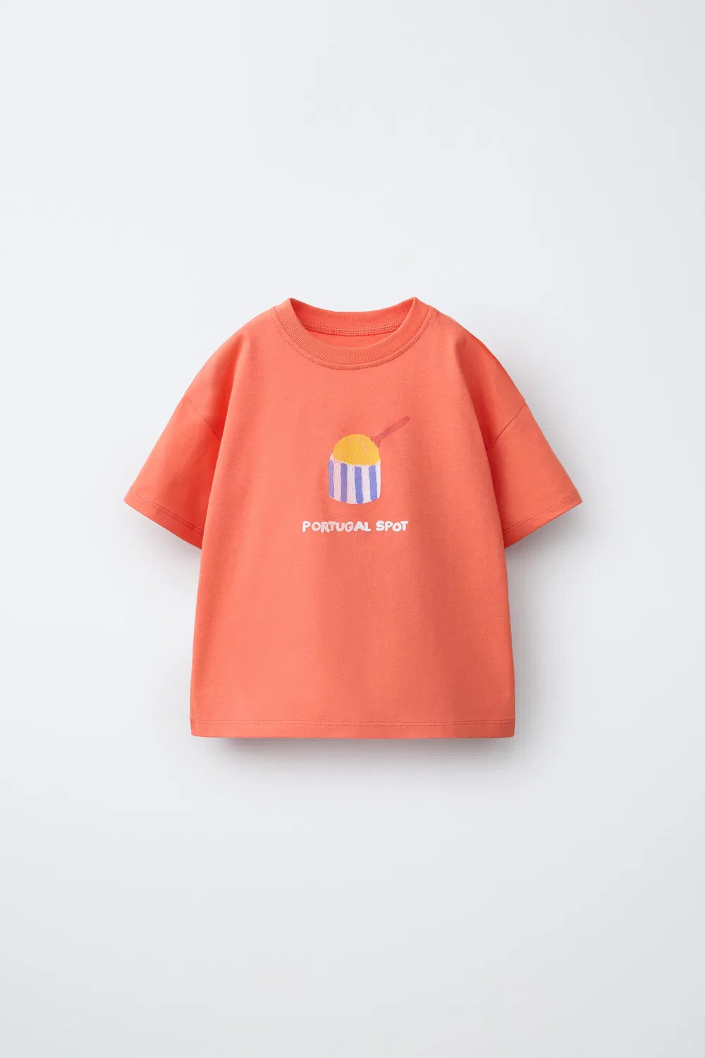 ФУТБОЛКА ISABELLE VANDEPLASSCHE МОРОЖЕНОЕ ZARA, Orange