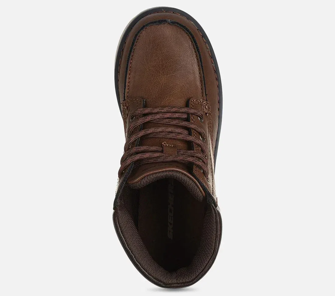 Детские ботинки Skechers Bowland Truxer, коричневый — фото 4