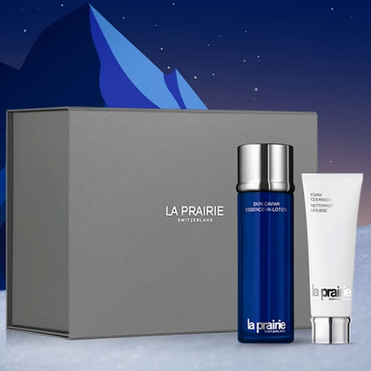 LA PRAIRIE Набор для ухода за кожей LAIPONI Foam Cleanser Blue Caviar Essence с увлажняющим эффектом 150мл+125мл — фото 4