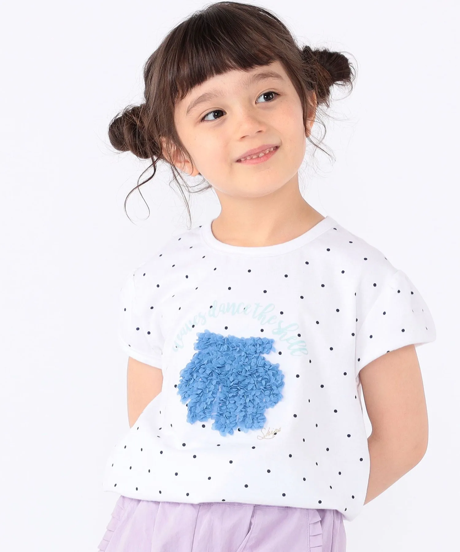 Футболка детская летняя SHIPS Summer Motif с декором ivory