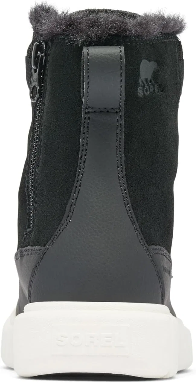 Детские ботинки для мальчиков с принтом Explorer III Sorel, Black/Sea Salt — фото 3