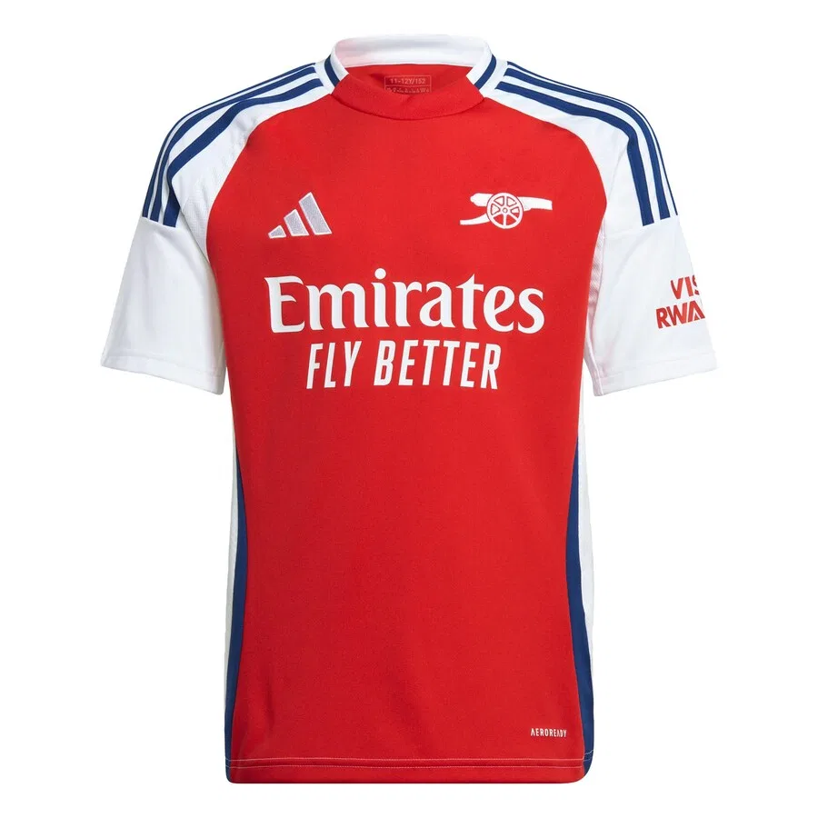 Футболка ADIDAS PERFORMANCE Performance Shirt 'FC Arsenal 24/25 Heim' красного цвета