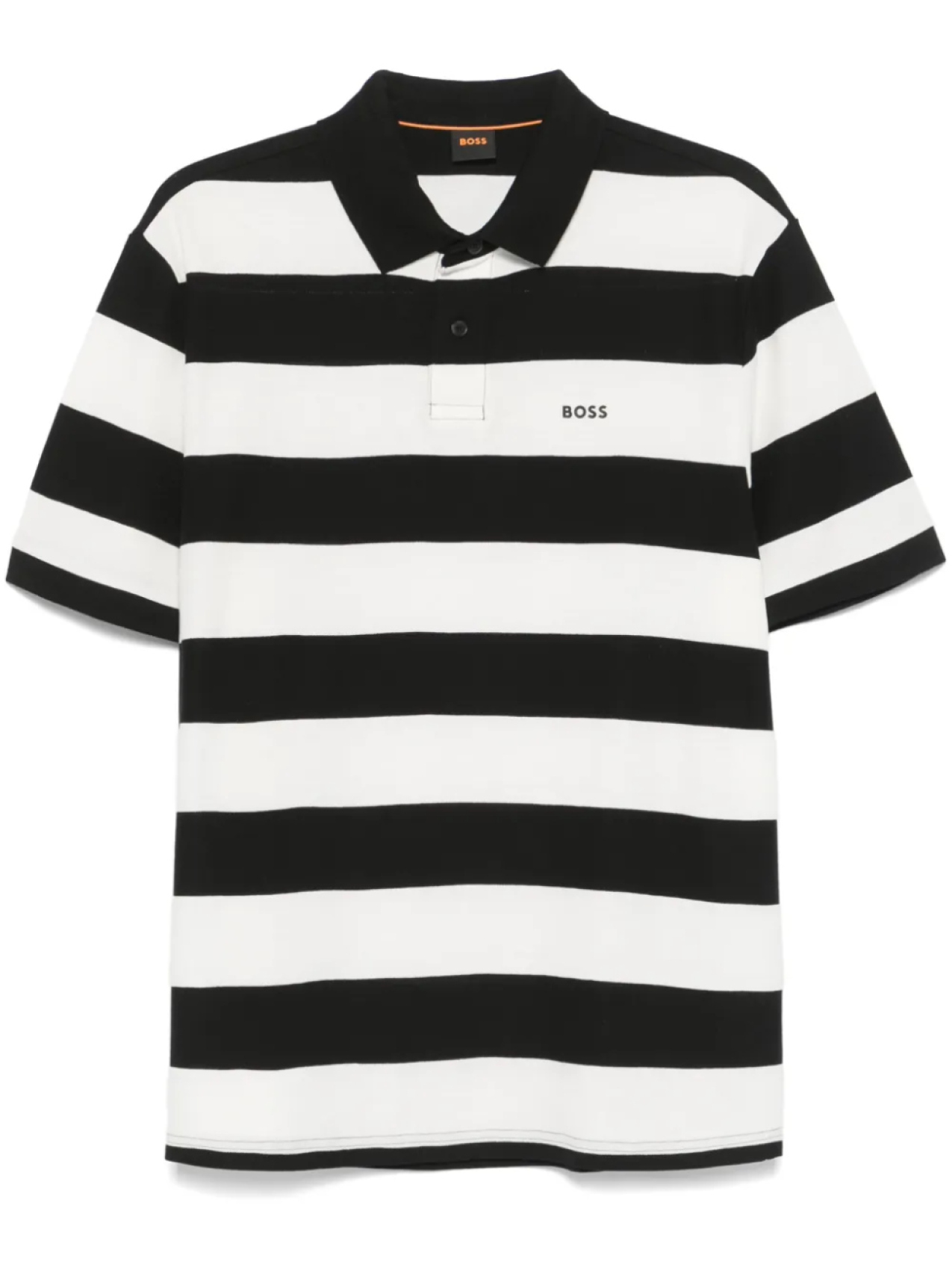 

Рубашка поло Pales Stripe BOSS, черный