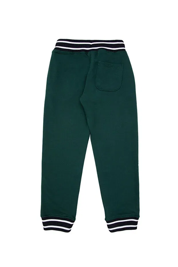 Детские спортивные штаны для мальчиков с двойными карманами U.S. Polo Assn., Dark Green — фото 3