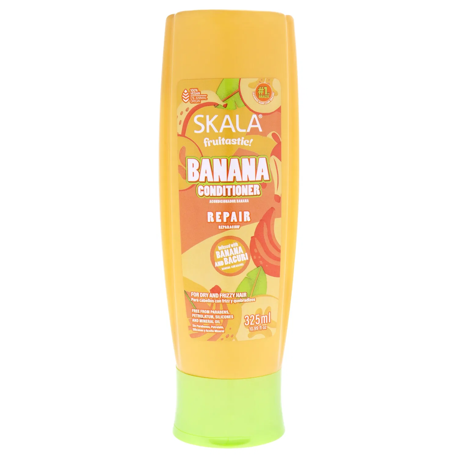 Кондиционер для волос Frutastica Banana от Skala для женщин - 10, 99 унций (300 мл), желтый