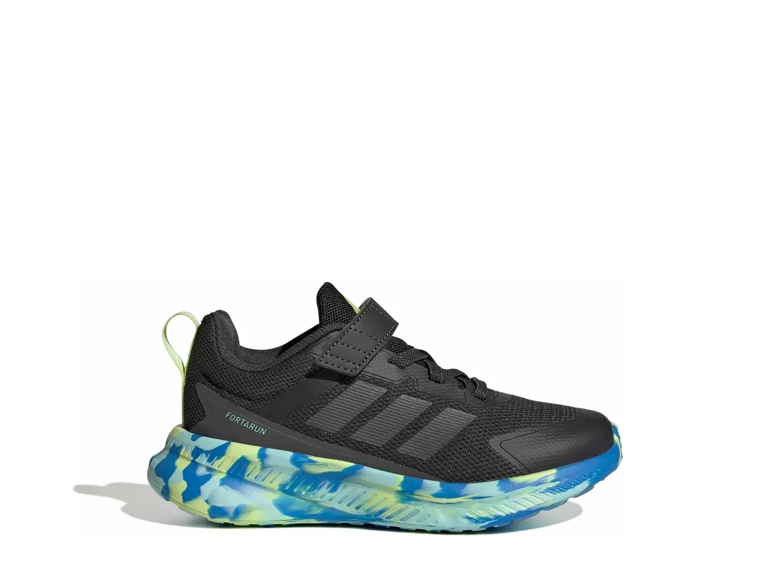 Кроссовки Fortarun 4.0, adidas, черный/синий — фото 3