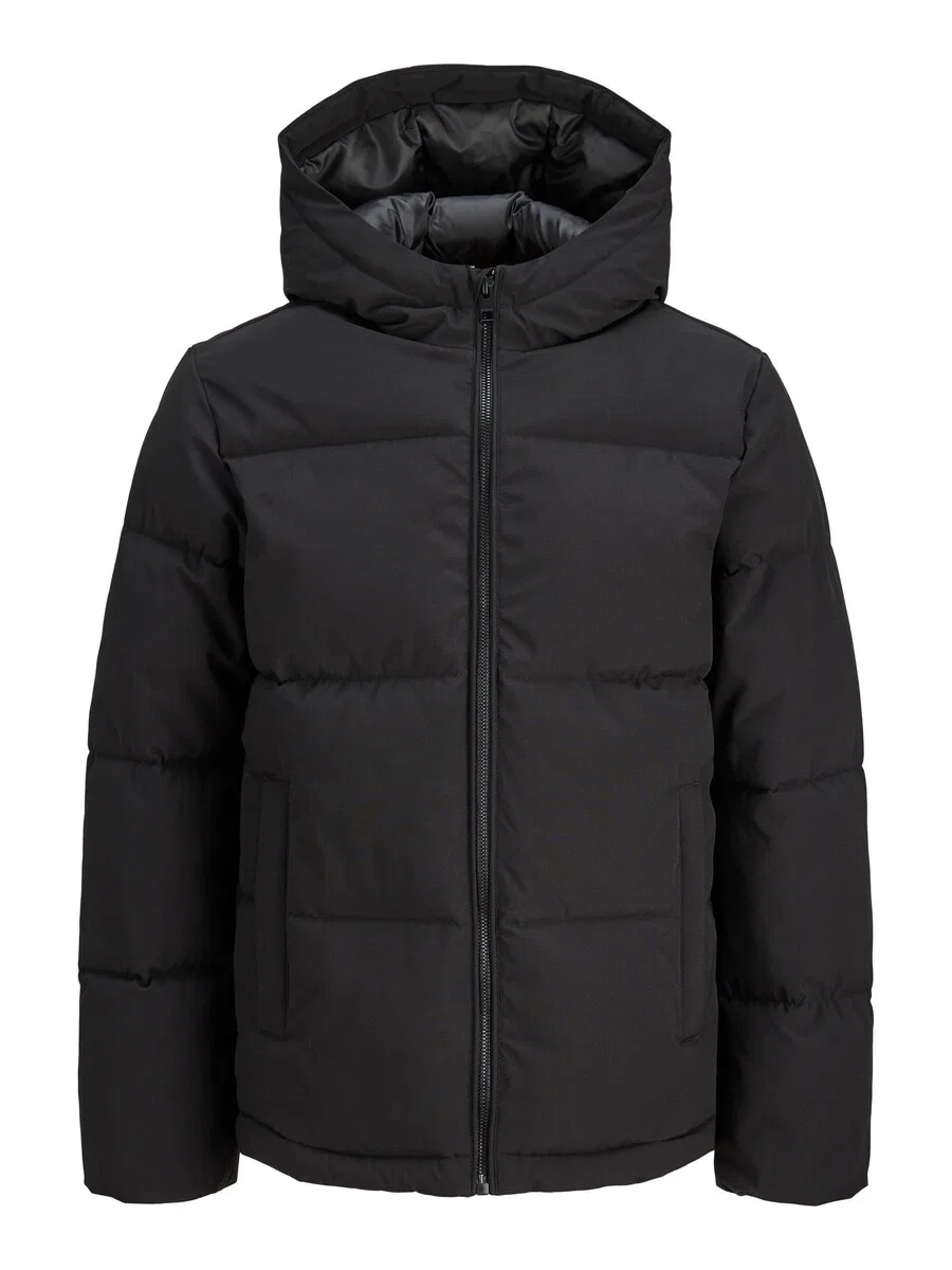 Детская куртка Jack & Jones Junior для межсезонья, черная