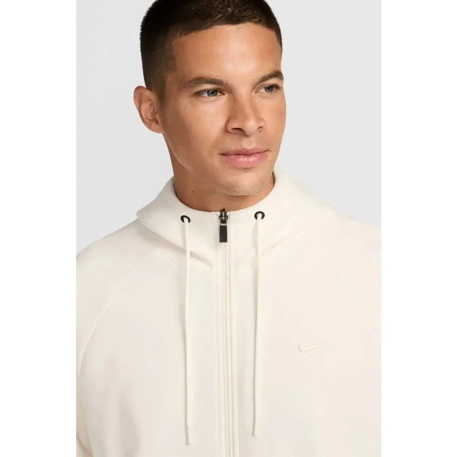 Спортивная кофта Nike Primary Dri Fit Full Zip, Кремовый — фото 3