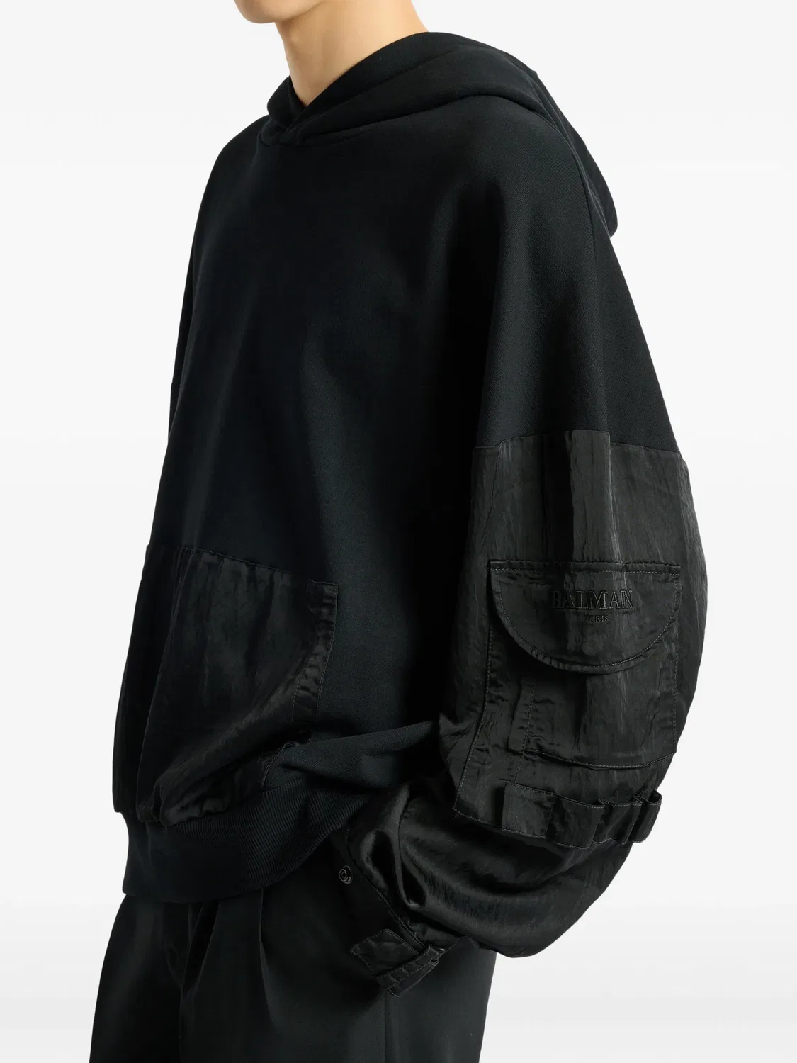 Balmain Худи Vintage Черный — фото 2
