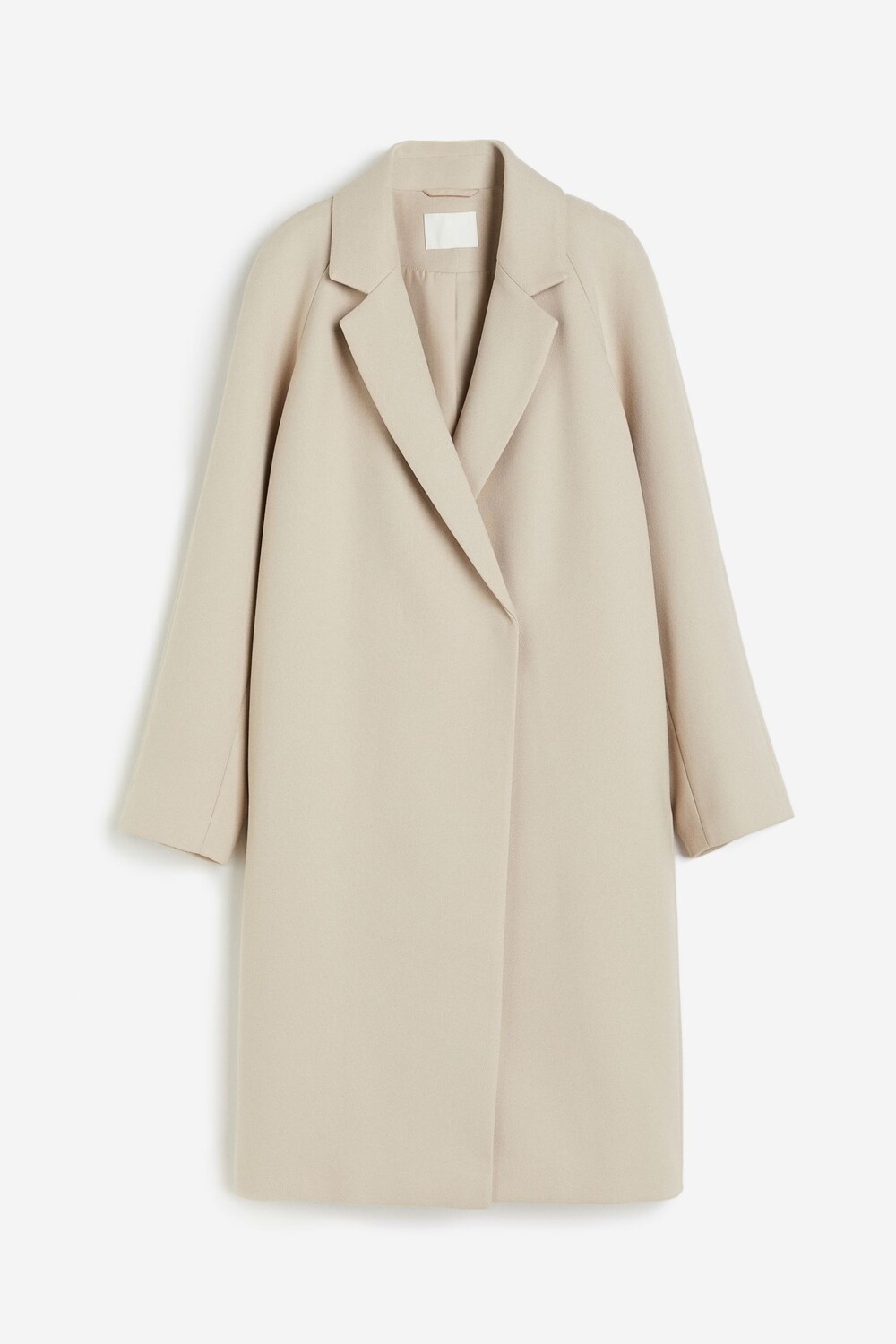 

Пальто H&M Double-breasted Midi, cветло-бежевый