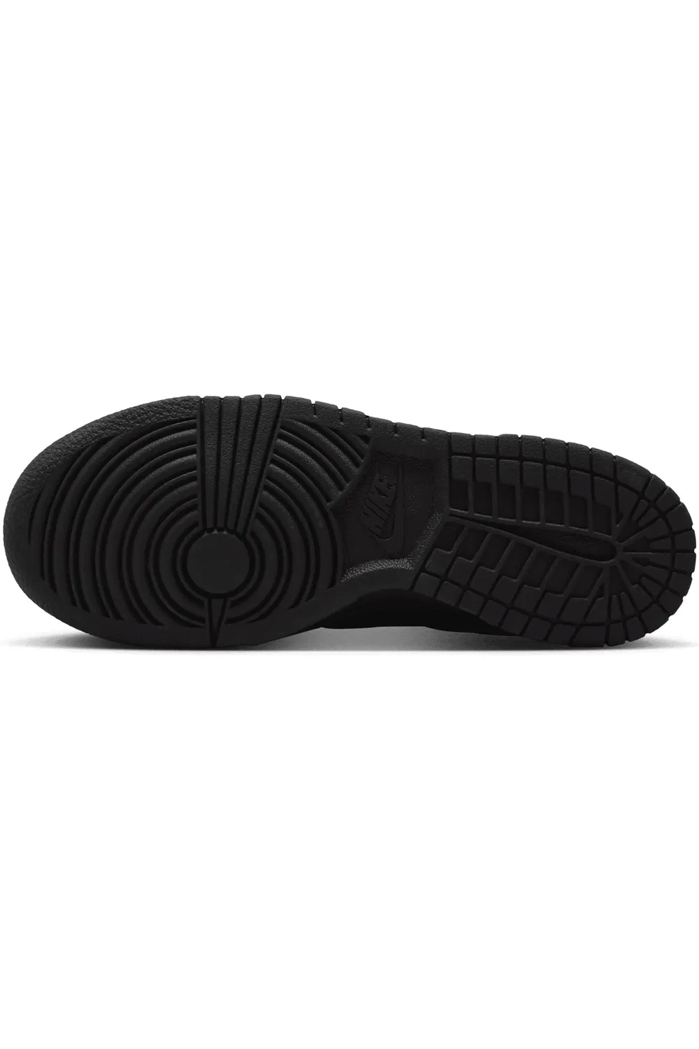 Кроссовки детские баскетбольные Dunk Low Nike, черный/ черный/ черный — фото 4