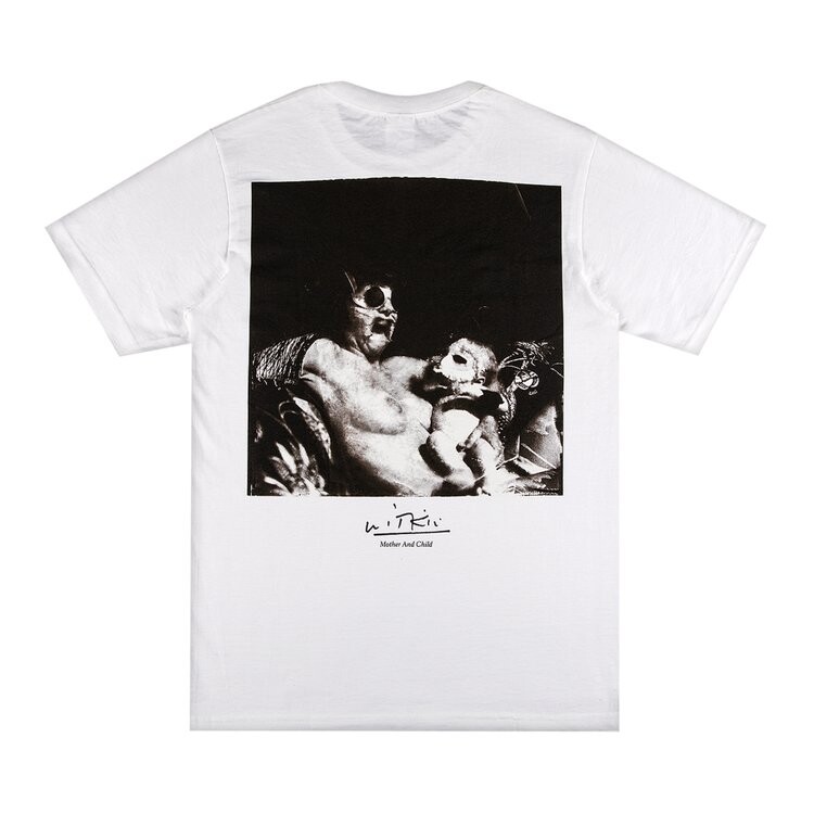 Футболка Supreme x Joel-Peter Witkin Mother And Child Tee 'White', белый — фото 3