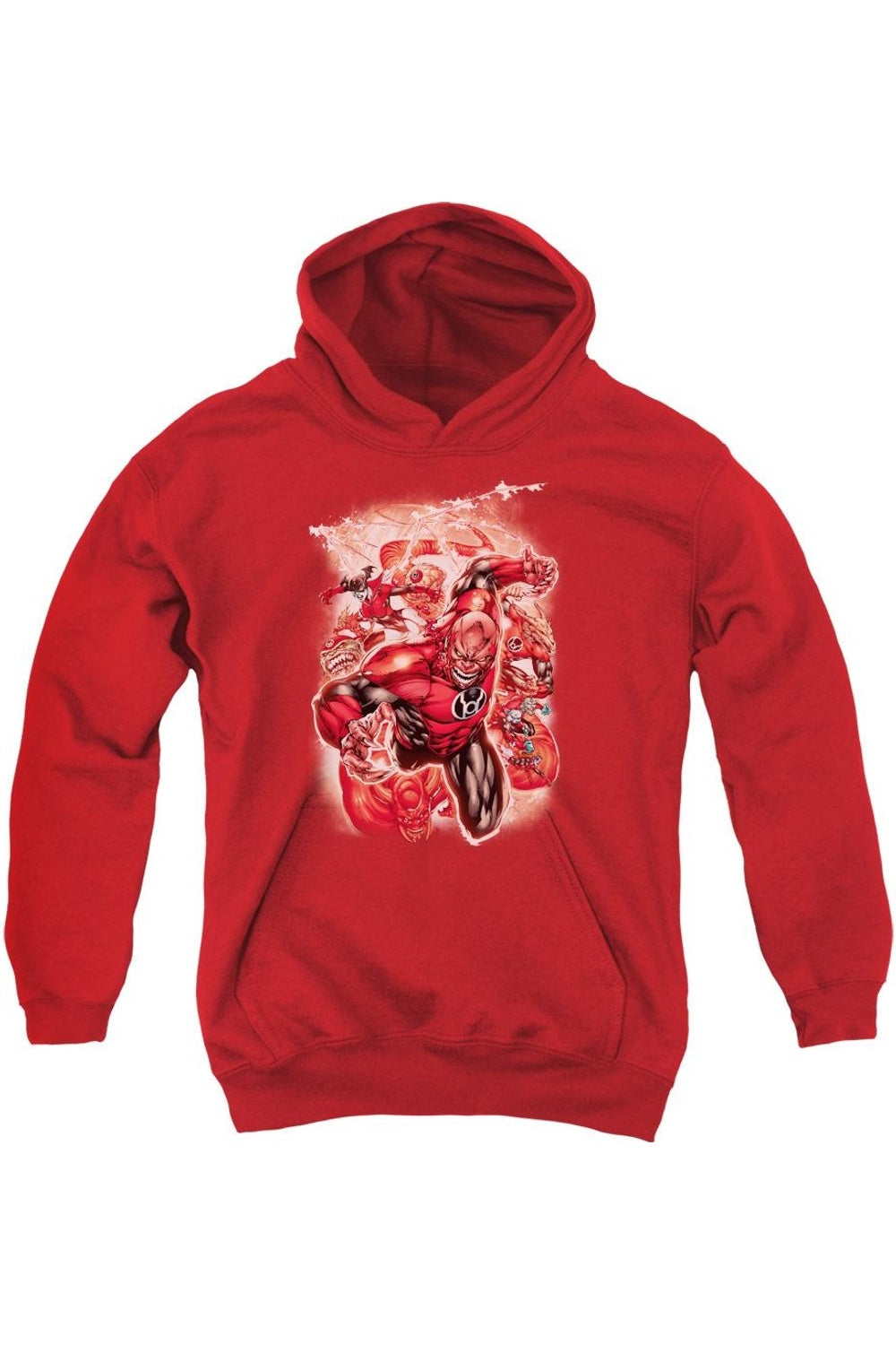 

Толстовка с капюшоном Green Lantern Red Lanterns #1 для молодежи Gildan