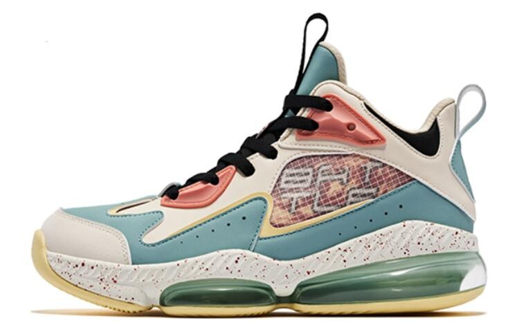

Баскетбольные кроссовки Basketball Shoes Women's Mid-Top Yellow/Blue Qiaodan
