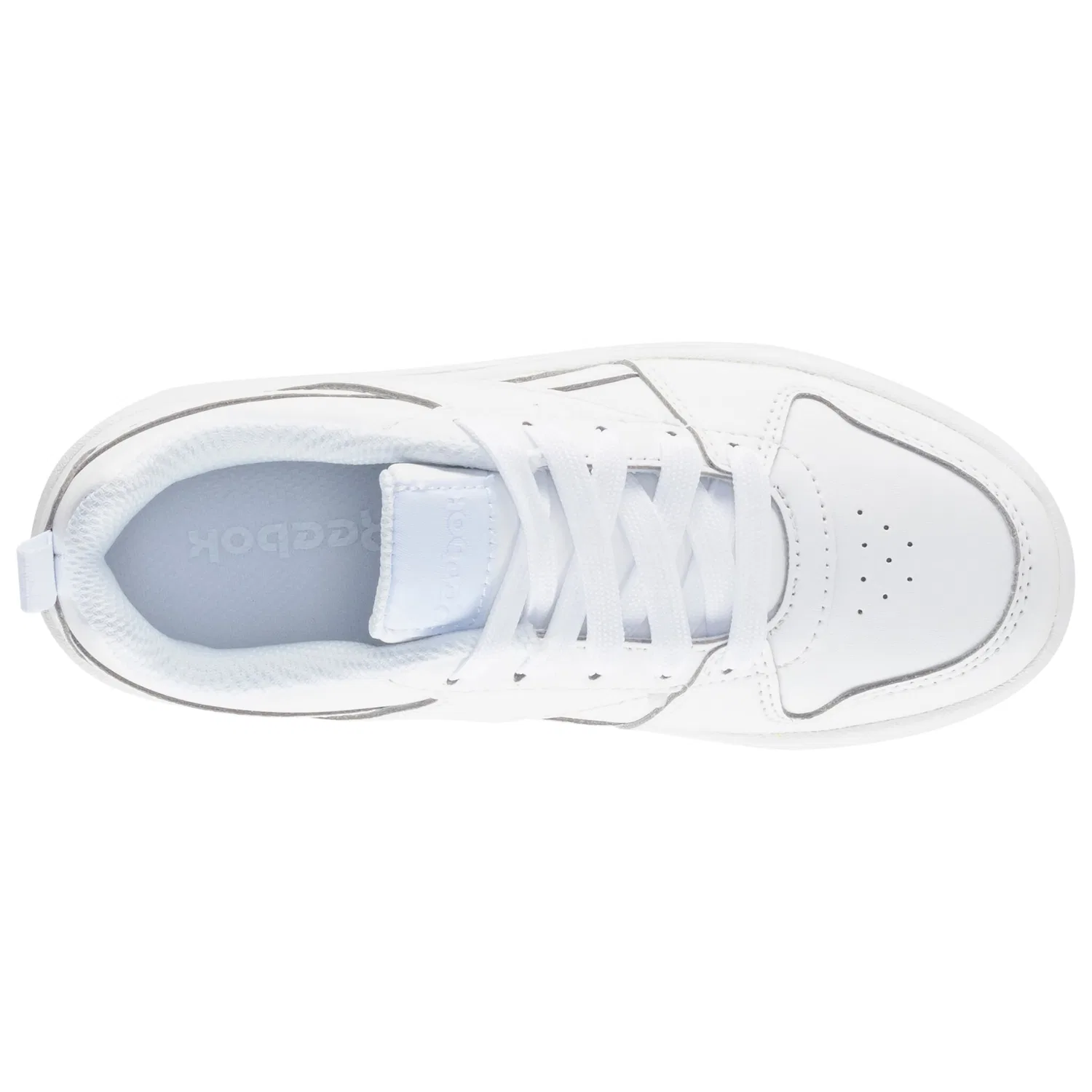 Детские кроссовки на шнуровке ROYAL PRIME 2.0 Reebok Classic, White — фото 3