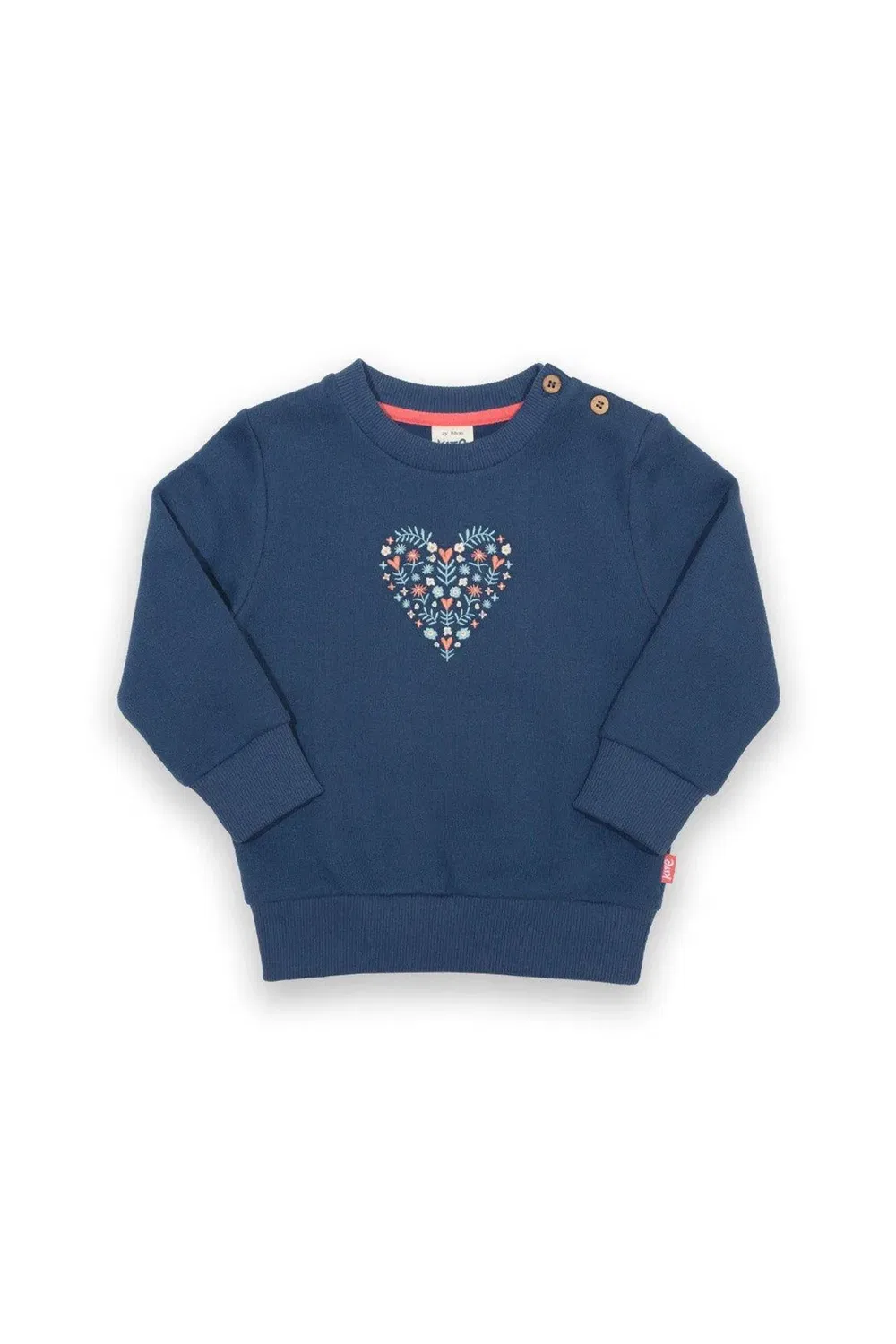Детский свитшот Hygge Heart Kite, Navy