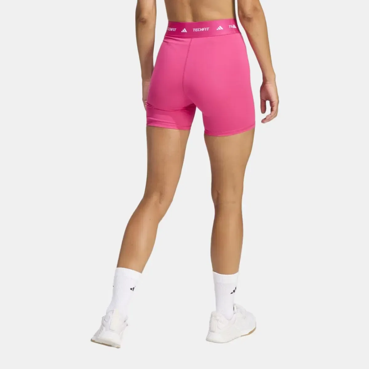 Женские компрессионные шорты TECHFIT adidas, Rosa — фото 2