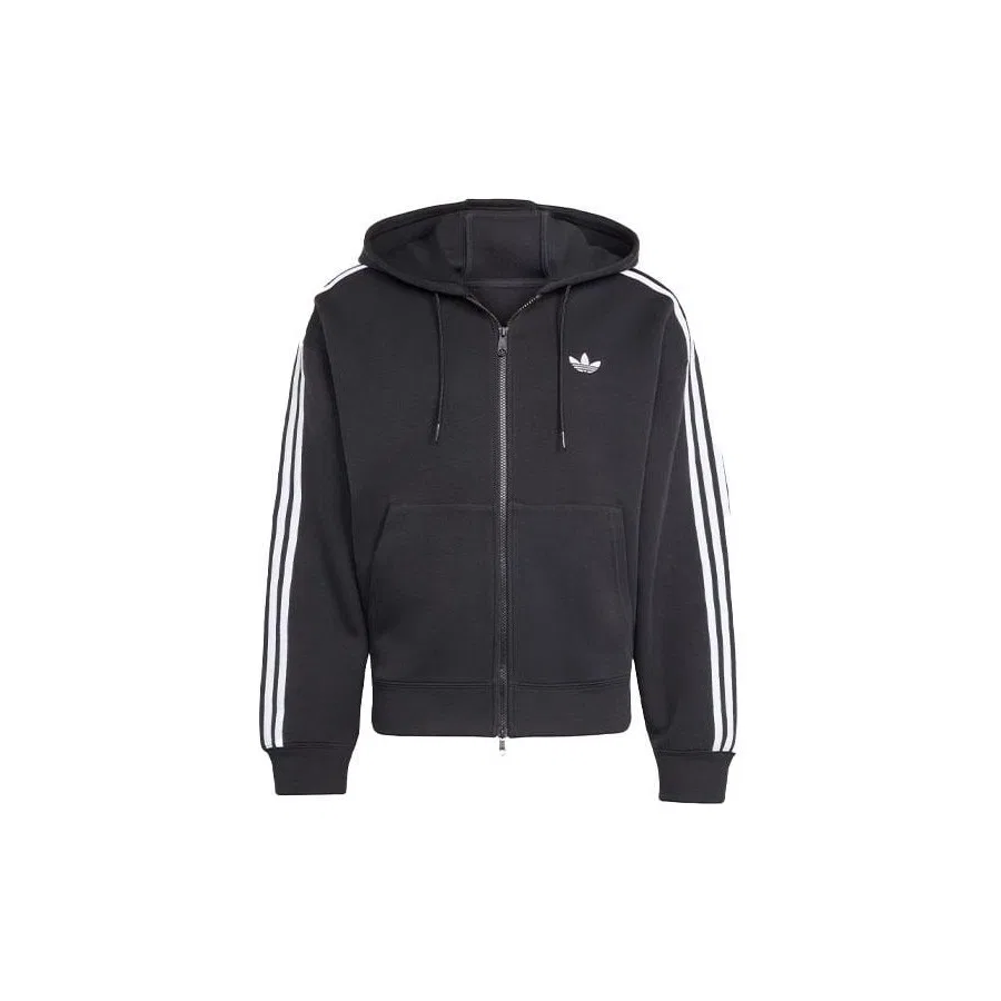 Худи свободного кроя Adicolor Spacer Oversized Hoodie adidas, Черный