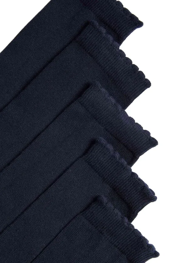 Носки, дышащие, Knee high socks Marks & Spencer, темно-синий — фото 3